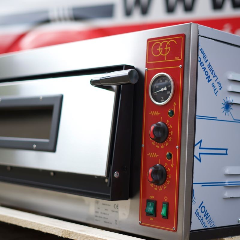 Electric pizza oven 6 pizzas of 36 cm