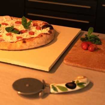 Der Top Pizzastein / Flammkuchen für private Öfen | Acrivi